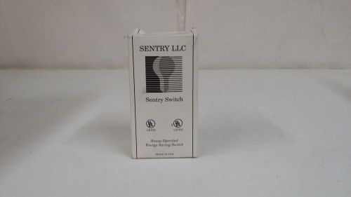 New SENTRY SWITCH SS05277 120/277V 5AMP SINGLE POLE CLEAR TOGGLE SWITCH NIB!