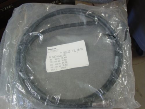 Commscope 10&#039; aluminum jumper cable (dm-dm)- fxl-dmdm-10 - new for sale
