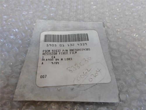 Fixed film resistor 5905 01 132 4339 rnc50h1543bs for sale