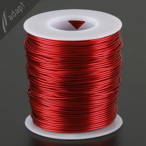 Magnet Wire, Enameled Copper, Red, 18 AWG (gauge), HPN, 155C, ~1 lb, 200 ft