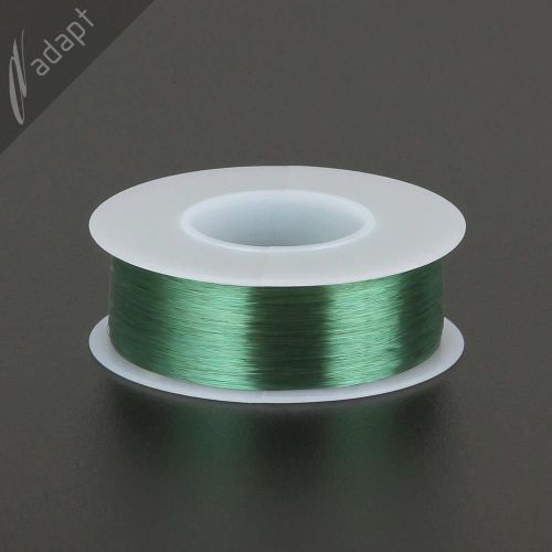 Magnet wire, enameled copper, green, 40 awg (gauge), 130c, ~1/4 lb, 8000&#039; for sale