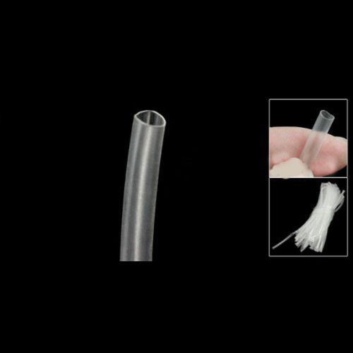 2015 4mm dia clear polyolefin heat shrinkable tube 10m 32.8ft for sale