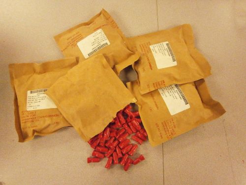 Lot of 500 red wire nuts wire connectors electrical twist new 154kz for sale