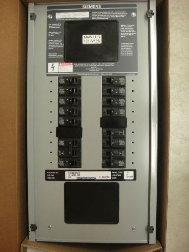New siemens 125 amp panel board for sale