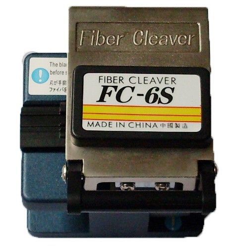 Fiber optic cleaver fc-6s ftth splice tool kit cutter for cut single mode fiber for sale