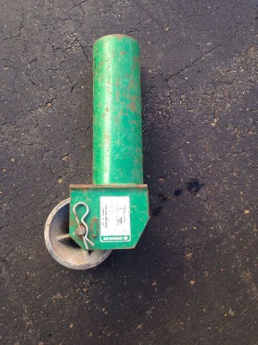Greenlee 441-5 Cable Feeder Sheave 5&#034; tugger puller