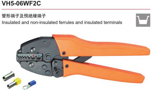 0.5-2.5mm2 20-13awg insulated terminals&amp;non-insulated ferrules crimping pliers for sale