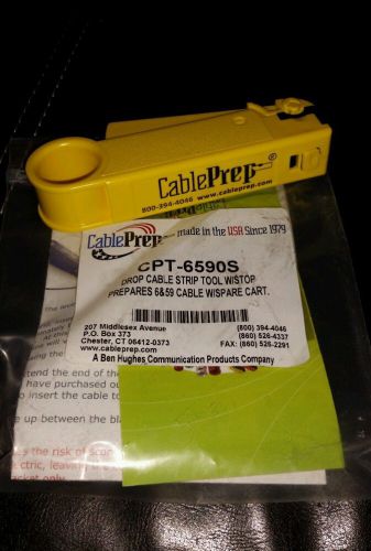 CABLE PREP TOOL STRIP TOOL CPT-6590TS PREP RG6 &amp; RG59 TRI-SHEILD CATV SATV DISH
