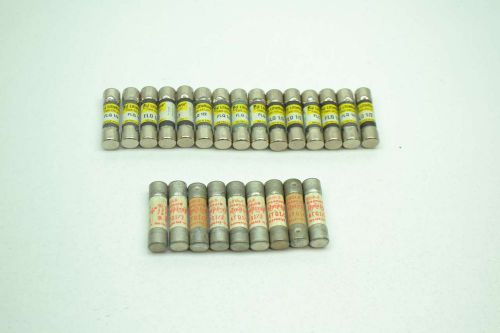 LOT 24 NEW LITTELFUSE ASSORTED FLQ1/2 ATQ1/2 FUSE 1/2A AMP 500V-AC D401613