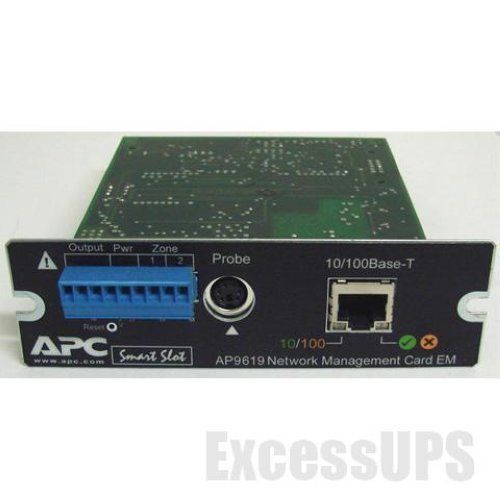 Apc ap9619 ups network management card for sale