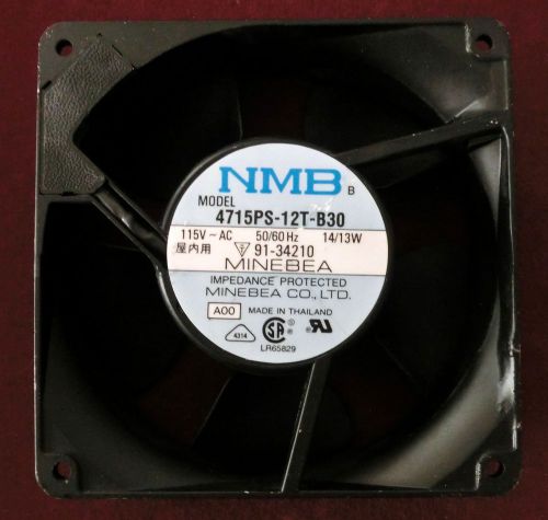 NMB 4715PS-12T-B30 BOXER FAN 115V ~ AC 1 PHASE 14/13W **Brand New**
