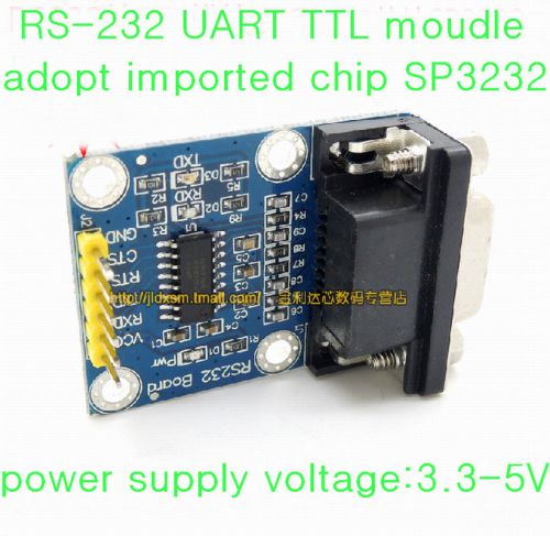 New 3v-5.5v  rs232 board sp3232 rs-232 uart ttl transceiver module for sale