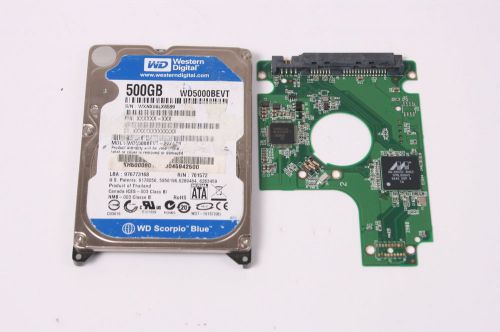 Wd wd5000bevt-22zat0 500gb 2,5 sata hard drive / pcb (circuit board) only for da for sale