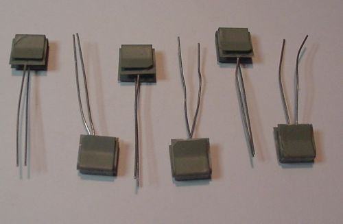 6 NOS GE MOV’s Type 20S1D1AB, 4 marked 7A and 2 marked 7B. Has heat sink sprin