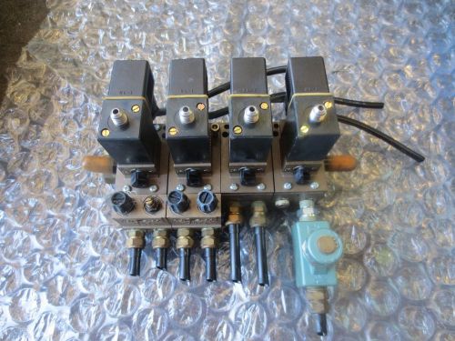 LEADWELL MCV-550S CNC MILL JOUCOMATIC AC 220V 50/60HZ SOLENOID VALVE ASSEMBLY