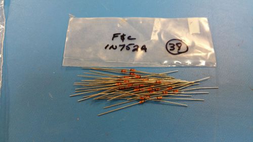 (38 pcs) 1n752a fairchild semi diode zener single 5.6v 5% 500mw 2-pin do-35 for sale