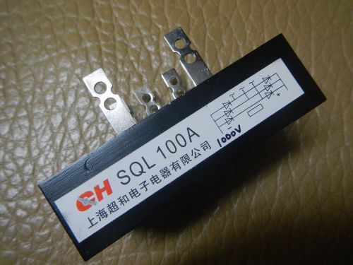 2pcs 3-phase diode bridge rectifier sql 100a 1000v for sale