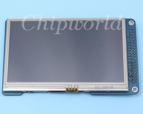 4.3&#034; TFT LCD Display Module +Touch Panel + PCB adapter + SD Socket ICSC006A NEW