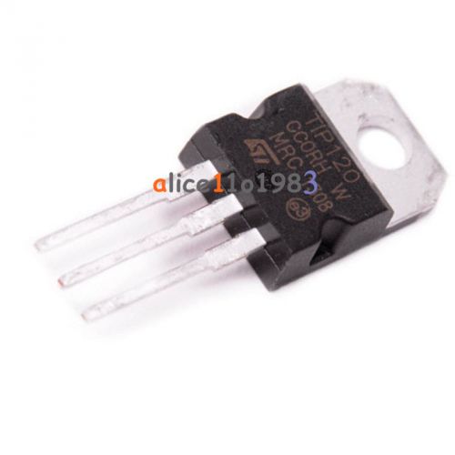 10pcs tip120 120 npn darlington transistors to-220 new for sale