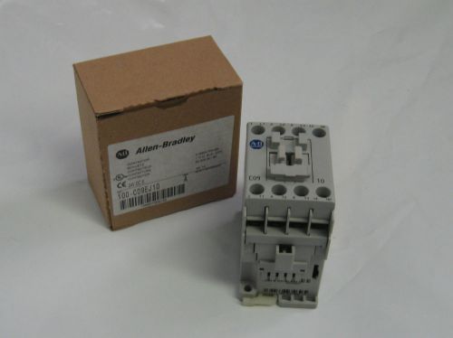 New allen bradley contactor, 100-c09ej10, ser. a, warranty for sale