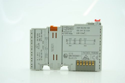 Wago 750-504 4do 24vdc/0.5a -  industrial i/o for sale