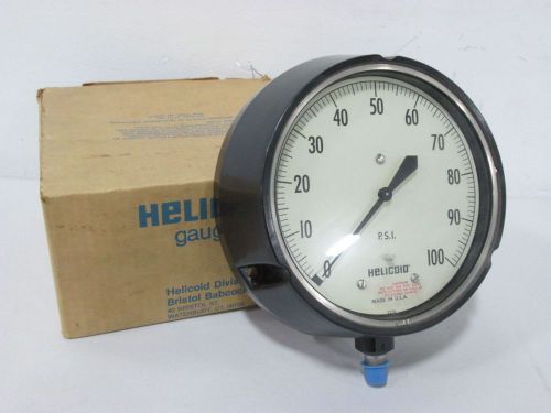 New helicoid 2276 pressure 0-100psi 6in face 1/4in npt gauge d303876 for sale