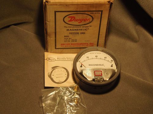Dwyer 2080c magnehelic 0-80in-h2o 5 in 1/8 in npt gauge b306503 for sale