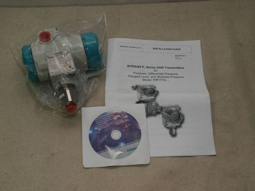 Siemens sitrans p ds iii pressure transmitter 7mf4033-1ea10-1nc6-z b21 – new for sale