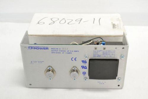 International power ihcc15-3 47-63hz power supply 12/15v-dc 3/3.4a amp b248523 for sale