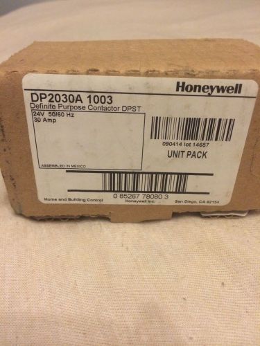 Honeywell DP2030A1004 - Definite Purpose Contractor, 24 Vac, 2 Pole