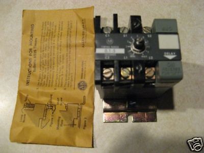 Allen-bradley solid state timing relay 852s-nsa new for sale