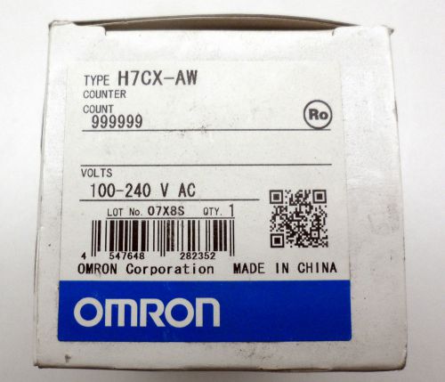 Omron h7cx-aw ac100-240 multifunction counter for sale