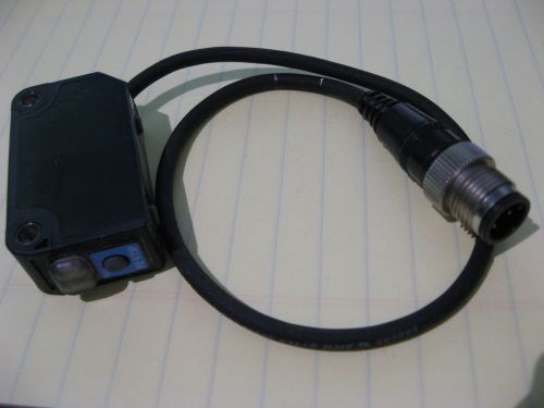 Keyence pz-v73p photoelectric sensor 4 pin 12-24vdc w stainless bracket - used for sale