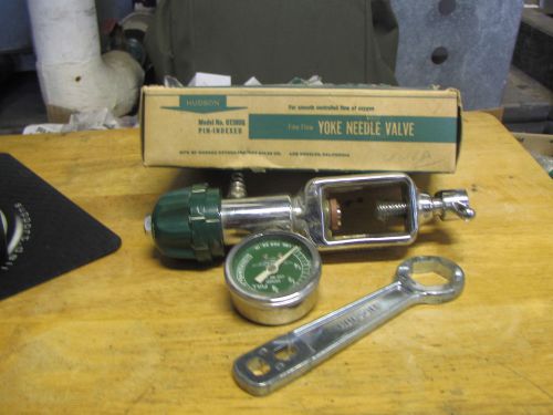 Hudson high pressure yoke needle valve,model no. ot380g for sale