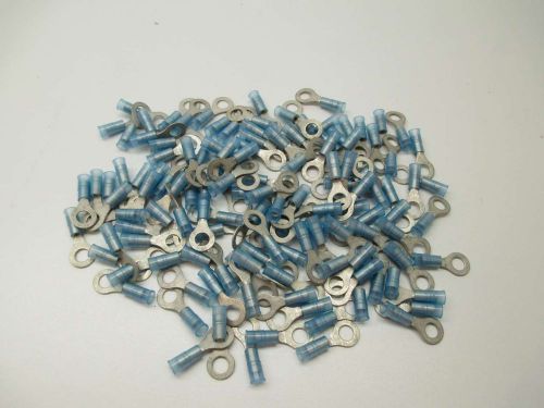 LOT 129 NEW 16-14 AWG VINYL RING TERMINAL CONNECTOR 1/4IN D386565