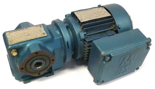 Sew eurodrive dfr71c4 motor .33hp with sas2tdt1c4 gear reducer 20.86-ratio for sale