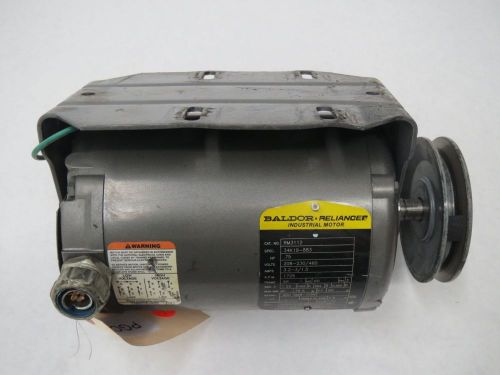 Baldor rm3112 ac 3/4hp 208-230/460v-ac 1725rpm 56 3ph electric motor b280016 for sale