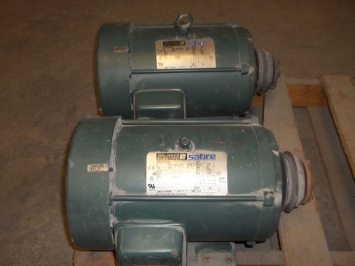 Reliance 3 H.P. motors