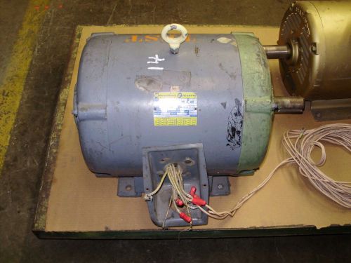 Used marathon electric, 10 hp ac motor, 230/460vac, 3 phase, 3400 rpm, 284ts fr for sale