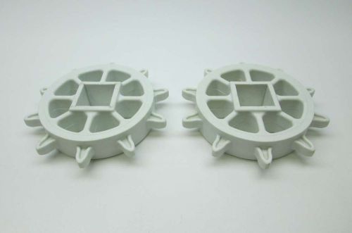 LOT 2 NEW PLASTIC SPROCKET 10TOOTH 1-1/2IN BORE 7IN OD D391462