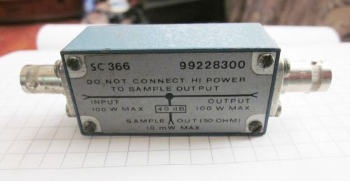 Matching pad impedance sc 366 - 40 db 100 w - p/n 99228300 for sale