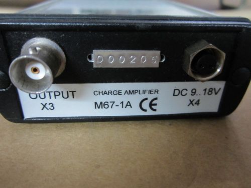 MMF GERMANY CHARGE AMPLIFIER M67-1A for ACCELEROMETER CALIBRATION VIBRATION
