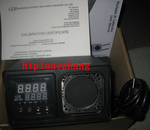 Infrared IR Thermometer Calibrator Blackbody Calibration Source 50-350C 122-662F