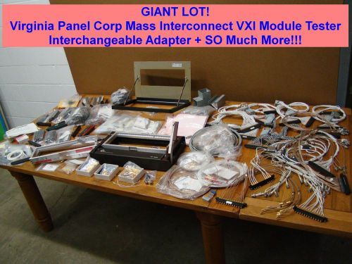 Virginia panel corp mass interconnect vxi module tester interchangeable adapter for sale