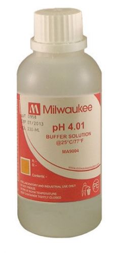 Milwaukee MA9004 pH 4.01 Buffer Solution (220ml)