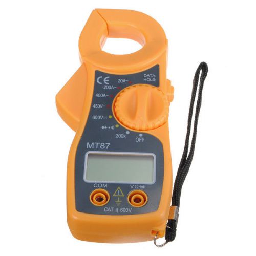 Mt87 digital clamp multimeter electronic test equipment tester ac/dc meter tools for sale