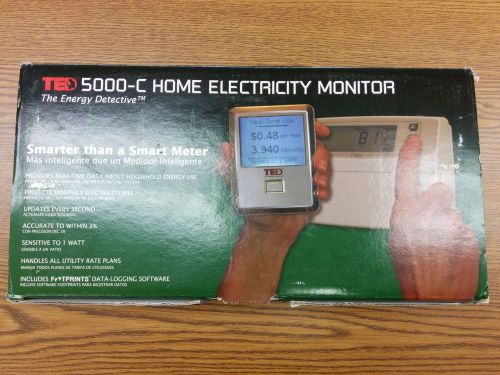 TED THE ENERGY DETECTIVE 5000-C HOME ELECTRICITY MONITOR