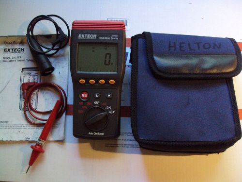 Extech 380363, Digital High Voltage Insulation Meter / Tester
