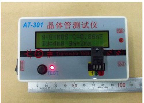 led Transistor Tester Diode Triode Capacitance resistance 0-10M MOS PNP NPN USB