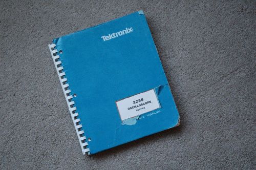 Tektronix 2235 Original Service Manual, Paper manual